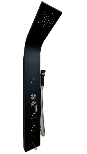 Zuhanypanel LP8201 fekete-króm